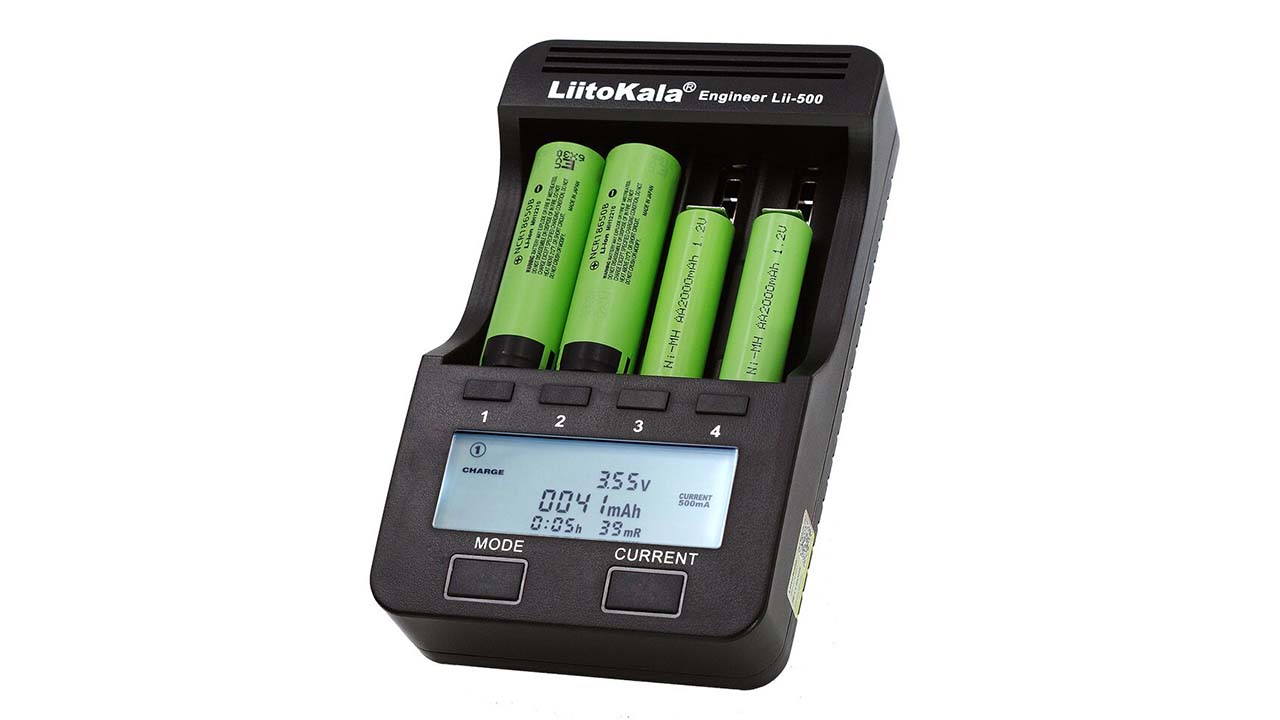 charger liitokala li-500 dan baterai 18650 lithium